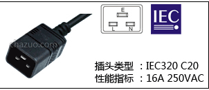 IEC320 C20 16A��ͷ